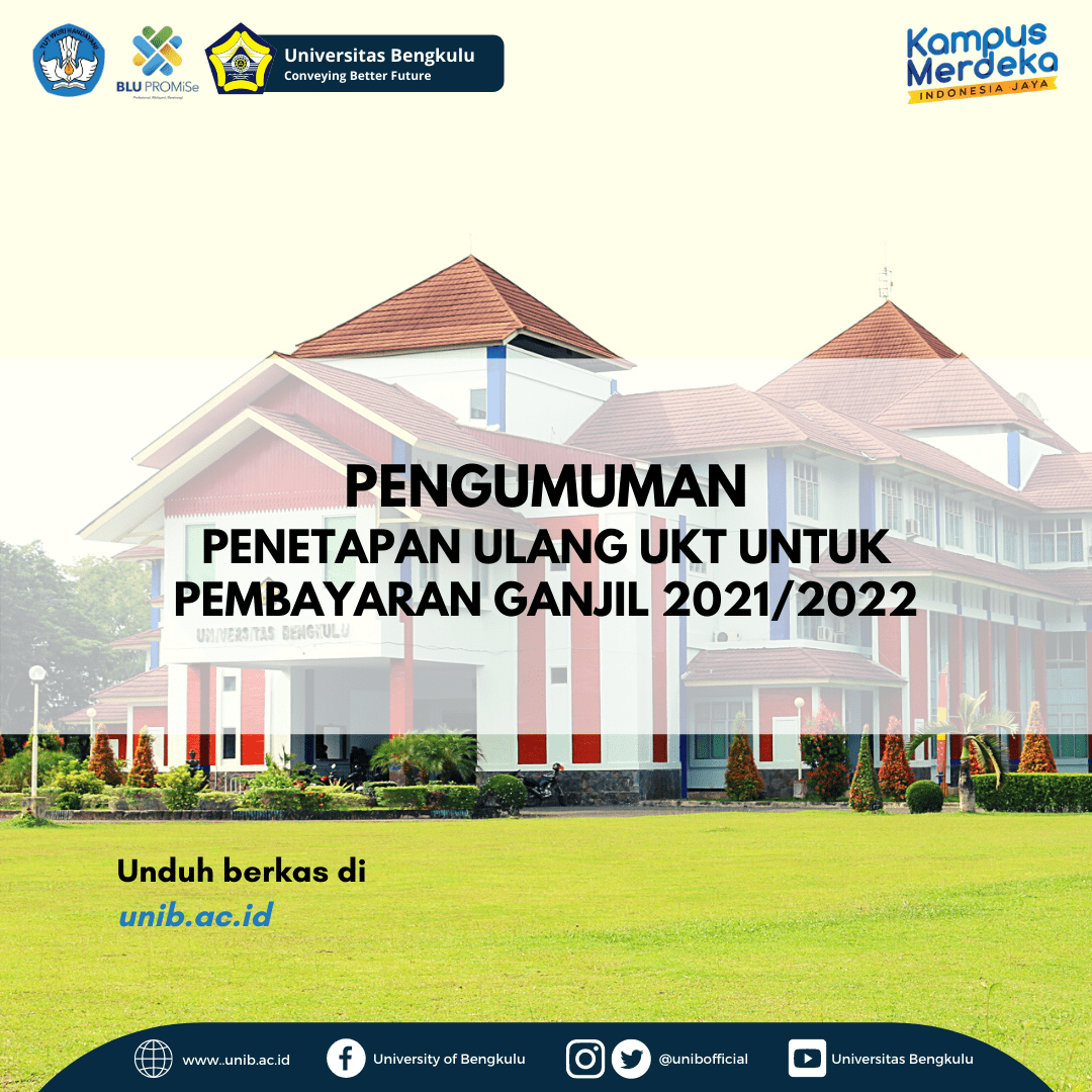 Pengumuman Penetapan Ulang Ukt Untuk Pembayaran Ganjil