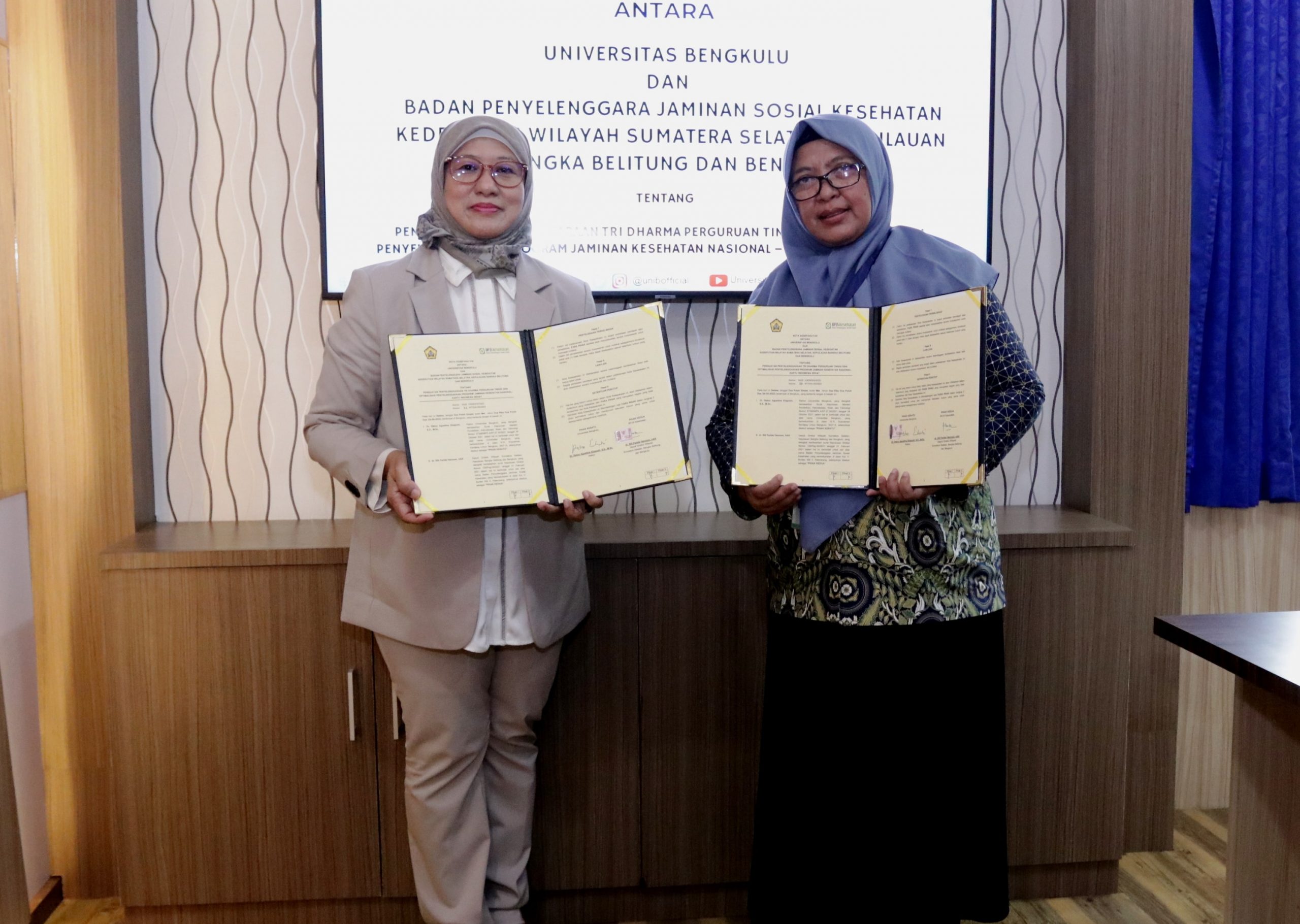 UNIB Teken MoU Dengan BPJS Kesehatan UNIVERSITAS BENGKULU