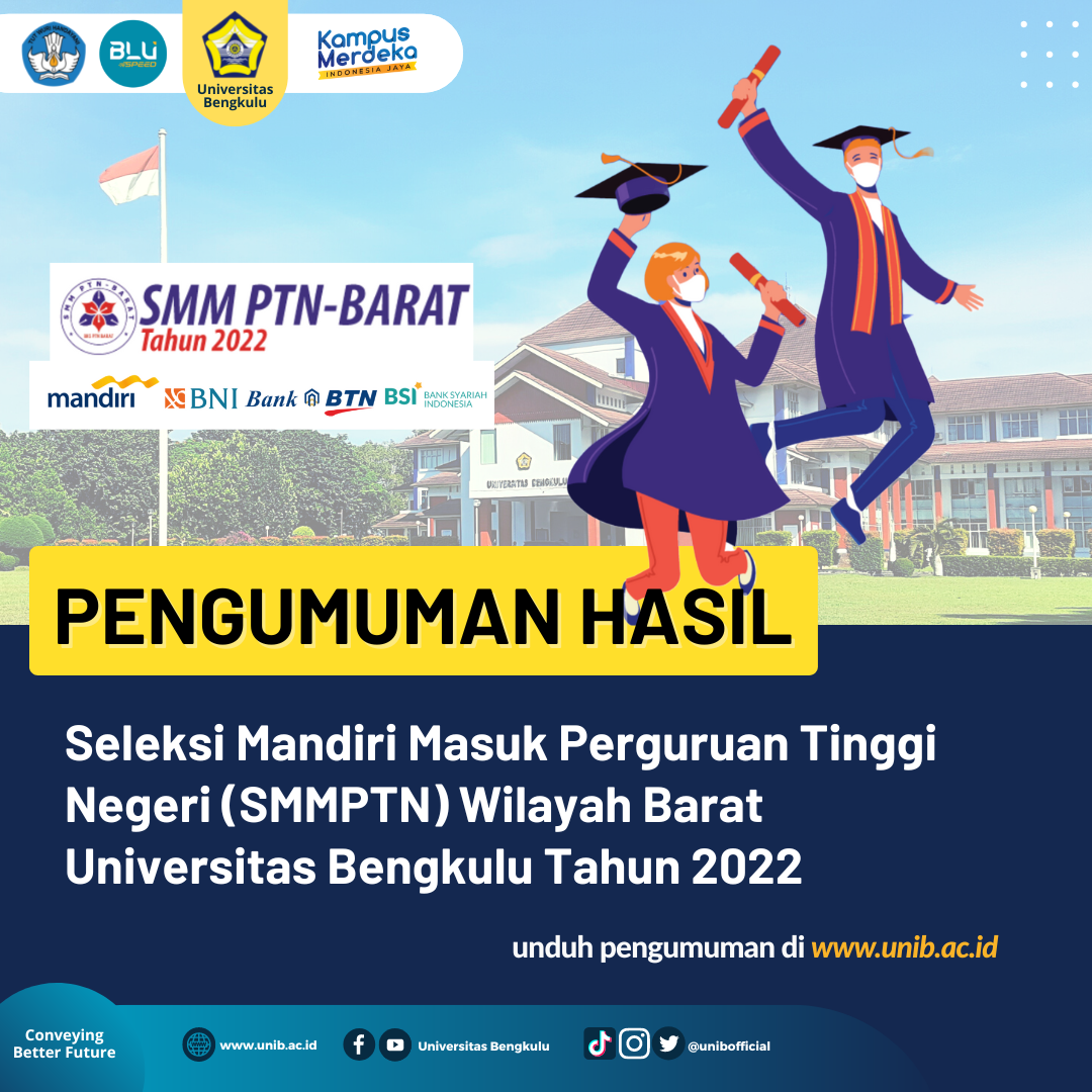 Hasil Seleksi Mandiri Masuk Perguruan Tinggi Negeri SMMPTN Wilayah