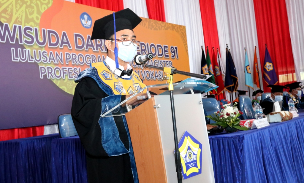 Wisuda Daring Lagi Unib Tambah 1144 Lulusan Universitas Bengkulu