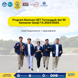 Program Bantuan UKT Tertunggak dari BI Semester Ganjil TA 2024/2025